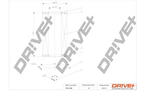 Фото Оливний фільтр DRIVE PARTS  DP1110110030